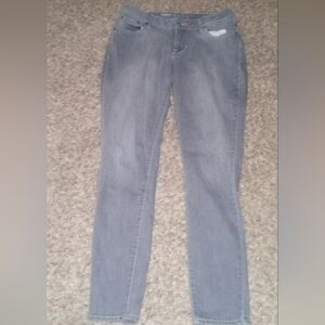 Women's‎ Old Navy Jeans Size 8 Color Gray Comfortable Cute College School